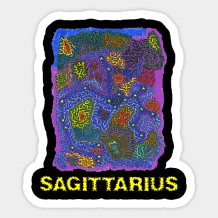 Constellation Sagittarius Sticker